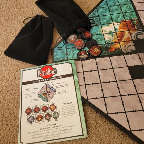 100% COMPLETE NEW Paiko Board Game | An Ancient Battle of Strategy - Picture 2 of 3